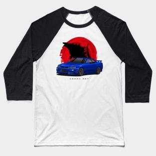 GTR R34 Baseball T-Shirt